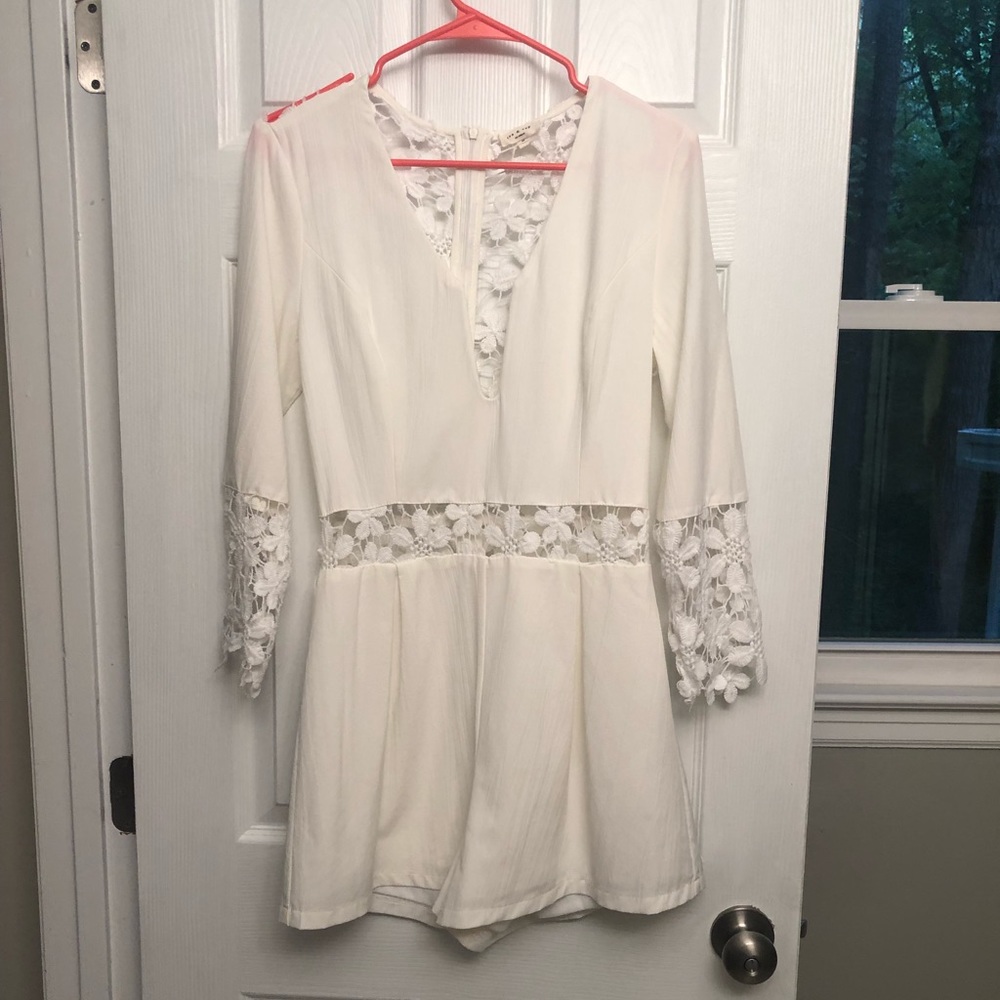 White romper